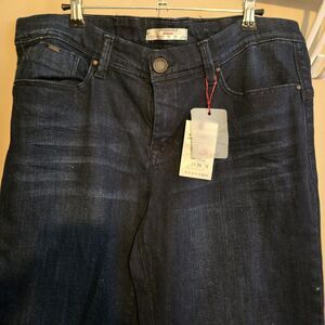 Springfield Denim Dark Blue Cotton Stretch Womens Jeans 12 L/XL (Eur 44) NWT